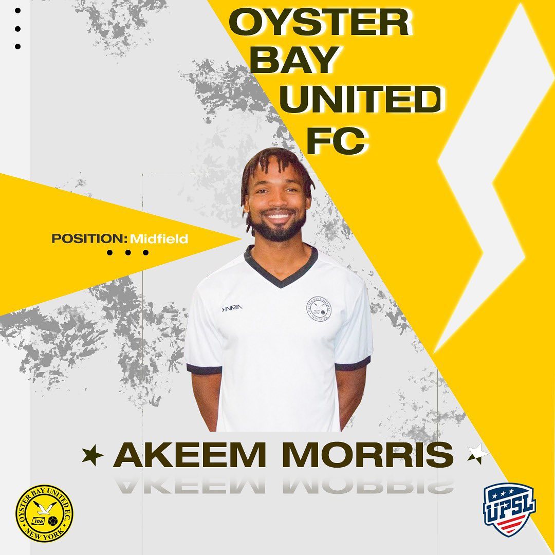 Meet Akeem Morris Oyster Bay United FC
